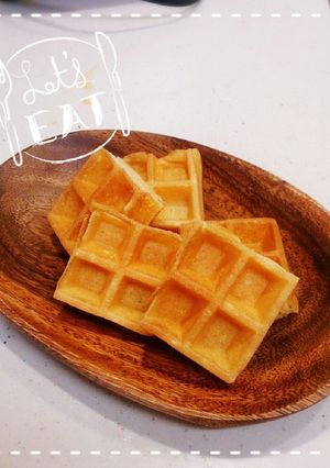 ＨＭで美味しいアメリカンワッフル-レシピのメイン写真