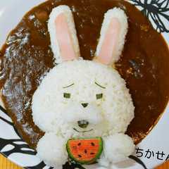 รูปของ キャラ カレー！紙兎ロペ！