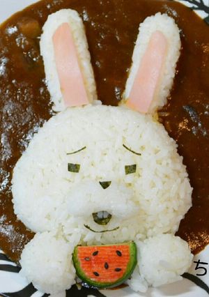 キャラ カレー！紙兎ロペ！-レシピのメイン写真