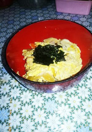 ぶんちゃん家庭でしか作れない親子丼-レシピのメイン写真