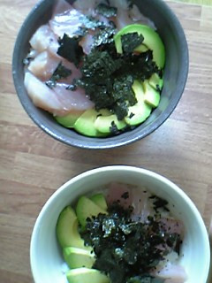 *簡単♥ヘルシー♪まぐろアボカド丼*-レシピのメイン写真