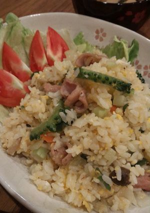 ゴーヤ炒飯-レシピのメイン写真