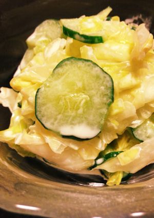 ご飯に合う！きゅうりとキャベツのサラダ-レシピのメイン写真