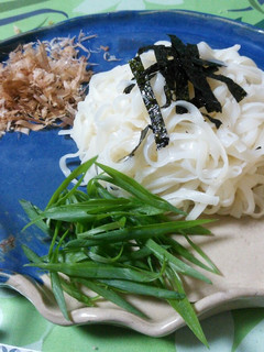 稲庭うどんで冷やしうどん-レシピのメイン写真
