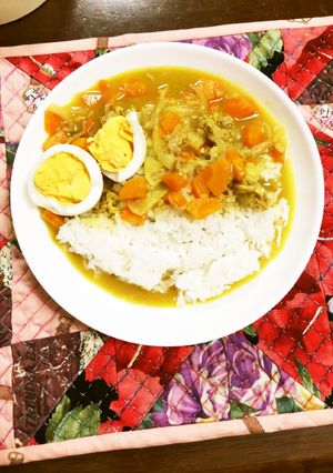 昭和のかおりプンプン 黄色いカレー-レシピのメイン写真