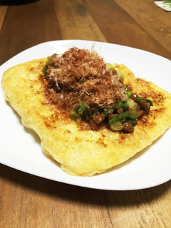 厚揚げ納豆のせ-レシピのメイン写真