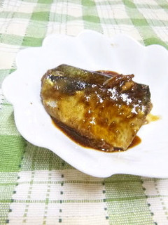 材料2つ★ 焼き肉のタレで鯖の煮つけ-レシピのメイン写真
