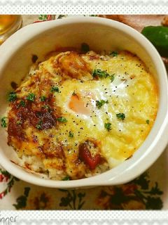 残ったカレーでカレードリア-レシピのメイン写真