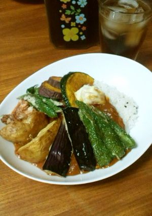 夏野菜カレー-レシピのメイン写真