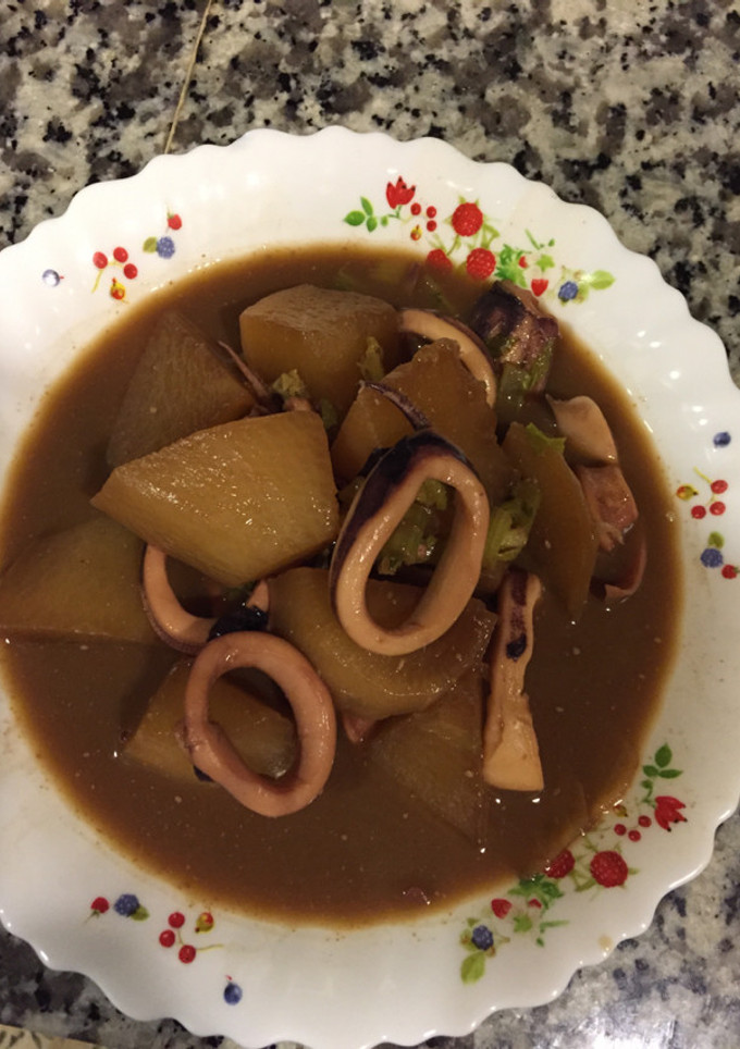 イカと大根のうま煮-レシピのメイン写真