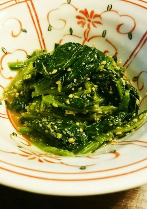 ほうれん草の胡麻よごし-レシピのメイン写真
