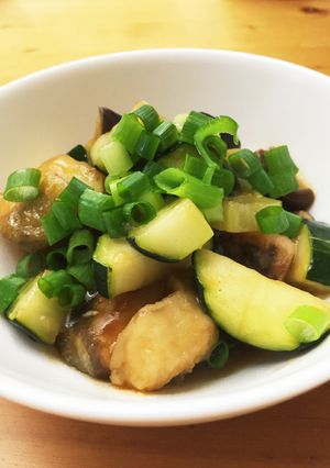 ぶりと夏野菜のあんかけ〜中華風〜-レシピのメイン写真