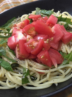 ジャコと大葉の和風パスタ-レシピのメイン写真