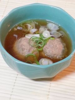鯖缶とお麩で♪柔らかつみれ汁-レシピのメイン写真