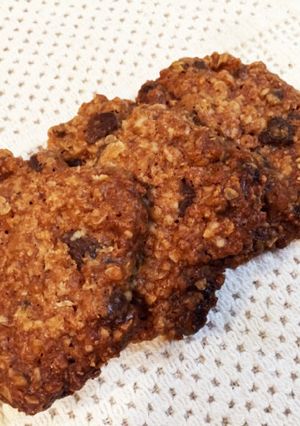 簡単チョコたっぷりオートミールクッキー-レシピのメイン写真