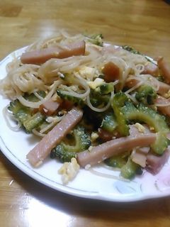 ゴーヤそうめんチャンプルー-レシピのメイン写真