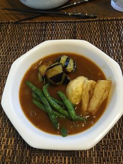 カレーと素揚げの野菜彩り-レシピのメイン写真
