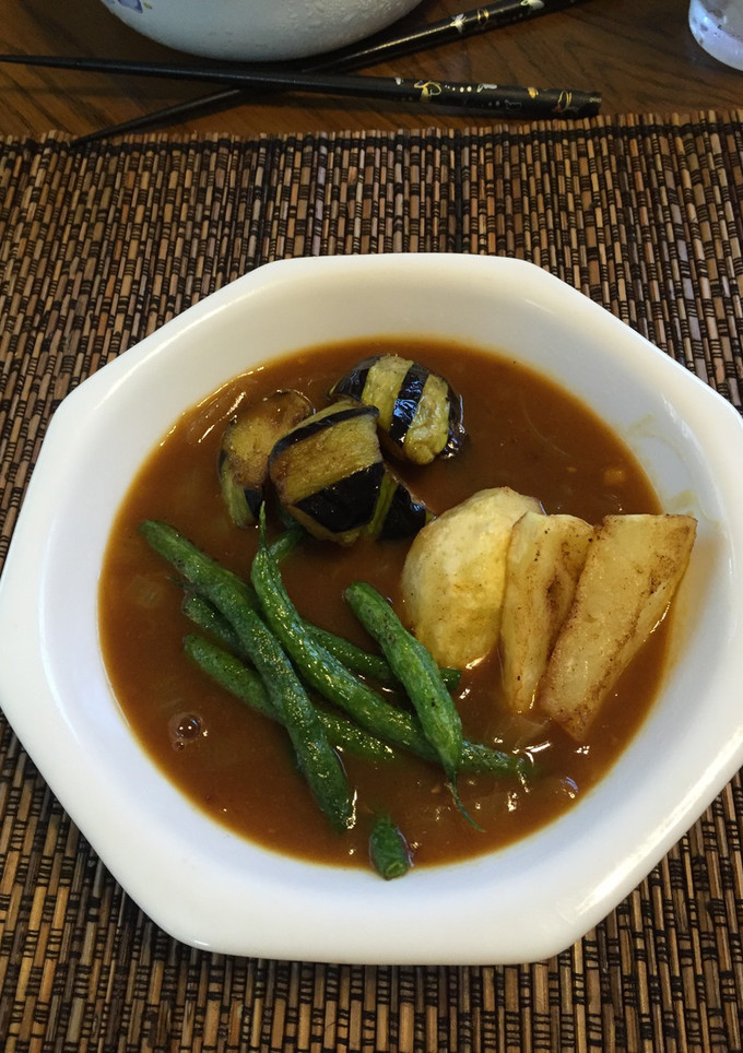 カレーと素揚げの野菜彩り-レシピのメイン写真