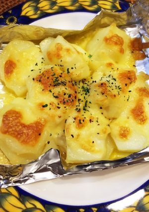 居酒屋風♪じゃがバタミニグラタン-レシピのメイン写真