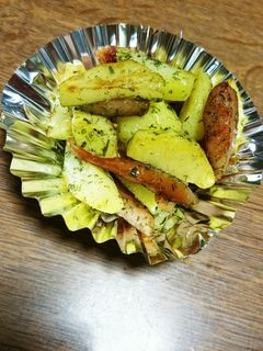 お弁当に!海苔塩ポテト-レシピのメイン写真