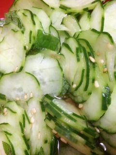 きゅうりと大葉の酢の物-レシピのメイン写真