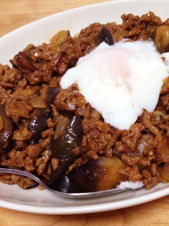 彼大喜び♡ナスとズッキーニのボロネーゼ丼-レシピのメイン写真