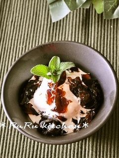 手抜きソフトクリームの珈琲ゼリー掛け-レシピのメイン写真