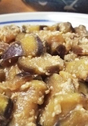 ご飯のお供に♪ナスの簡単味噌炒め♡-レシピのメイン写真