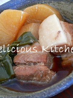 圧力鍋☆豚バラと大根の煮物-レシピのメイン写真