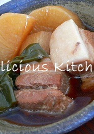 圧力鍋☆豚バラと大根の煮物-レシピのメイン写真