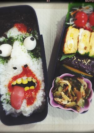 食欲減退ホラー弁-レシピのメイン写真