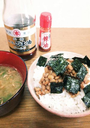 韓国風納豆ご飯 [私の納豆ご飯1品目]-レシピのメイン写真