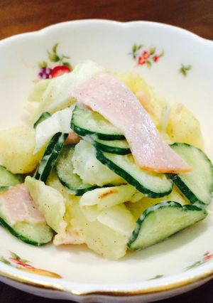 具材3つ！簡単ポテトサラダ（＾Ｏ＾）-レシピのメイン写真