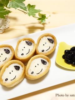 スヌーピーいなり-レシピのメイン写真