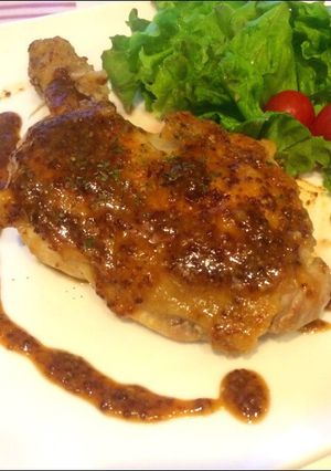 ＊チキンレッグ〜ハニーマスタードソース＊-レシピのメイン写真