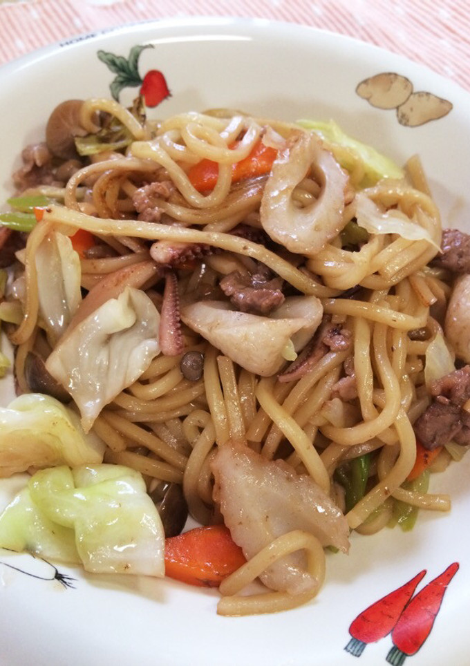 本格！中華風焼きそば！-レシピのメイン写真