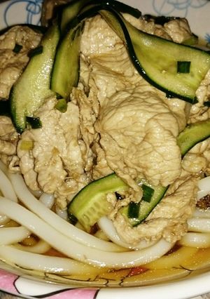 ガッツリ！！でもサッパリ！？冷やしうどん-レシピのメイン写真