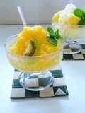 盛夏に果汁爽やか彡シャーベット