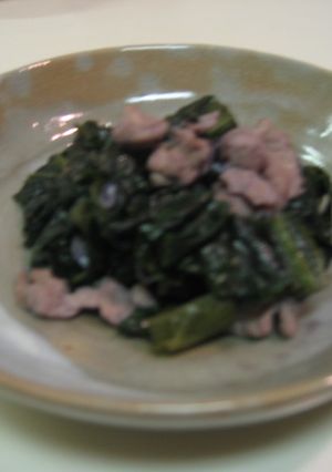 高菜と豚肉の美味しいコラボレーション-レシピのメイン写真
