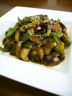 茄子とピーマンのピリ辛味噌炒め♪-レシピのメイン写真
