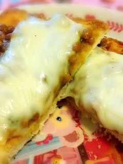アボガド納豆・チーズトースト♪-レシピのメイン写真