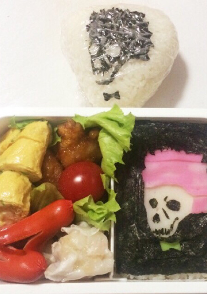 キャラ弁・セカオワ深瀬画伯のり弁-レシピのメイン写真