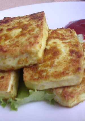 ◆豆腐ステーキ◆カレー味♪-レシピのメイン写真