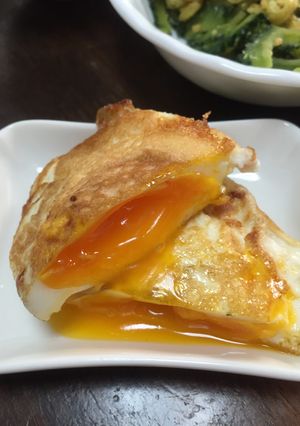 卵の折りたたみ焼き-レシピのメイン写真