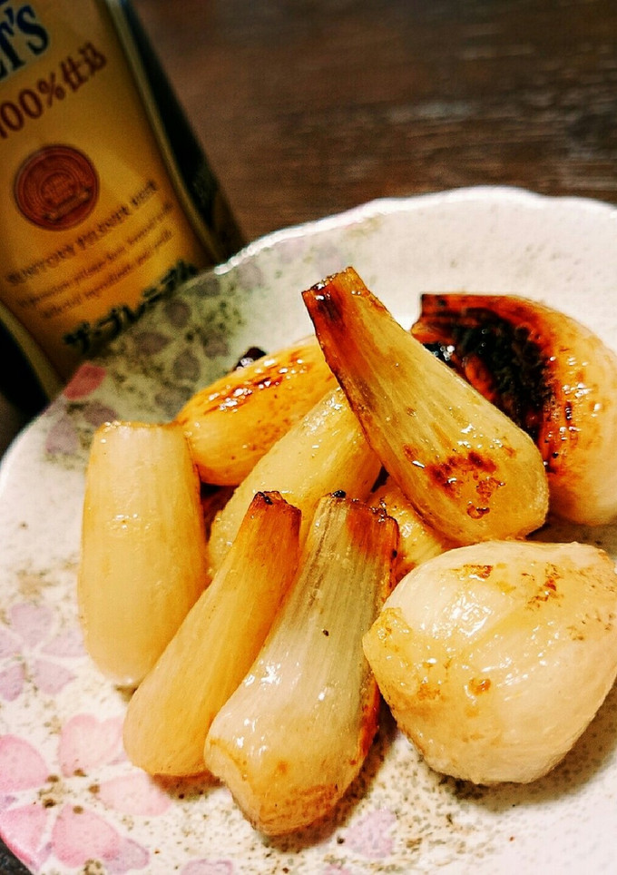美味しい簡単焼きらっきょう♪-レシピのメイン写真