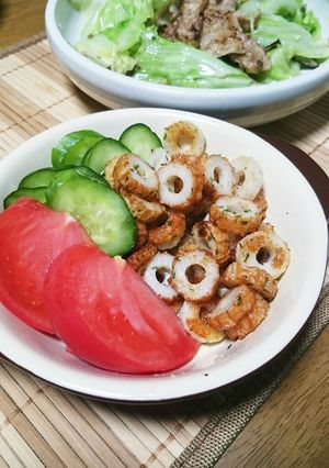 簡単☆ちくわのガリバタ炒め-レシピのメイン写真