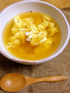 とうもろこしと卵の中華スープ-レシピのメイン写真