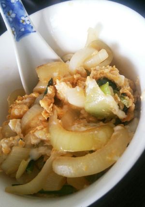 ごま油が香る簡単卵丼-レシピのメイン写真