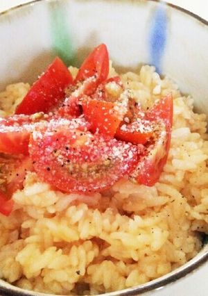 簡単うまい☆イタリアン卵かけご飯-レシピのメイン写真