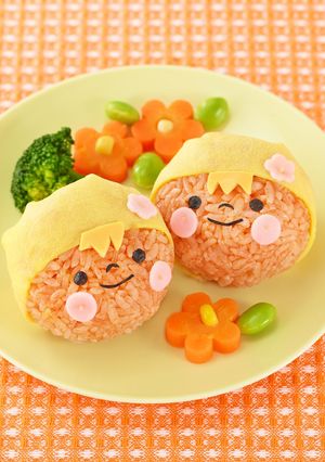 夏休みのこどもおにぎり-レシピのメイン写真